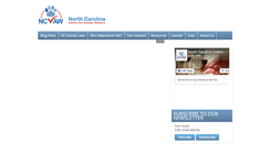Desktop Screenshot of ncvaw.org